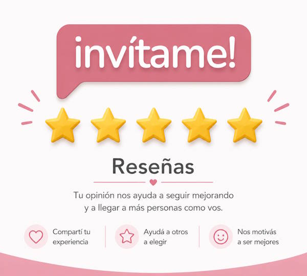 Invitame Invitaciones Digitales - 5 estrellas en Google