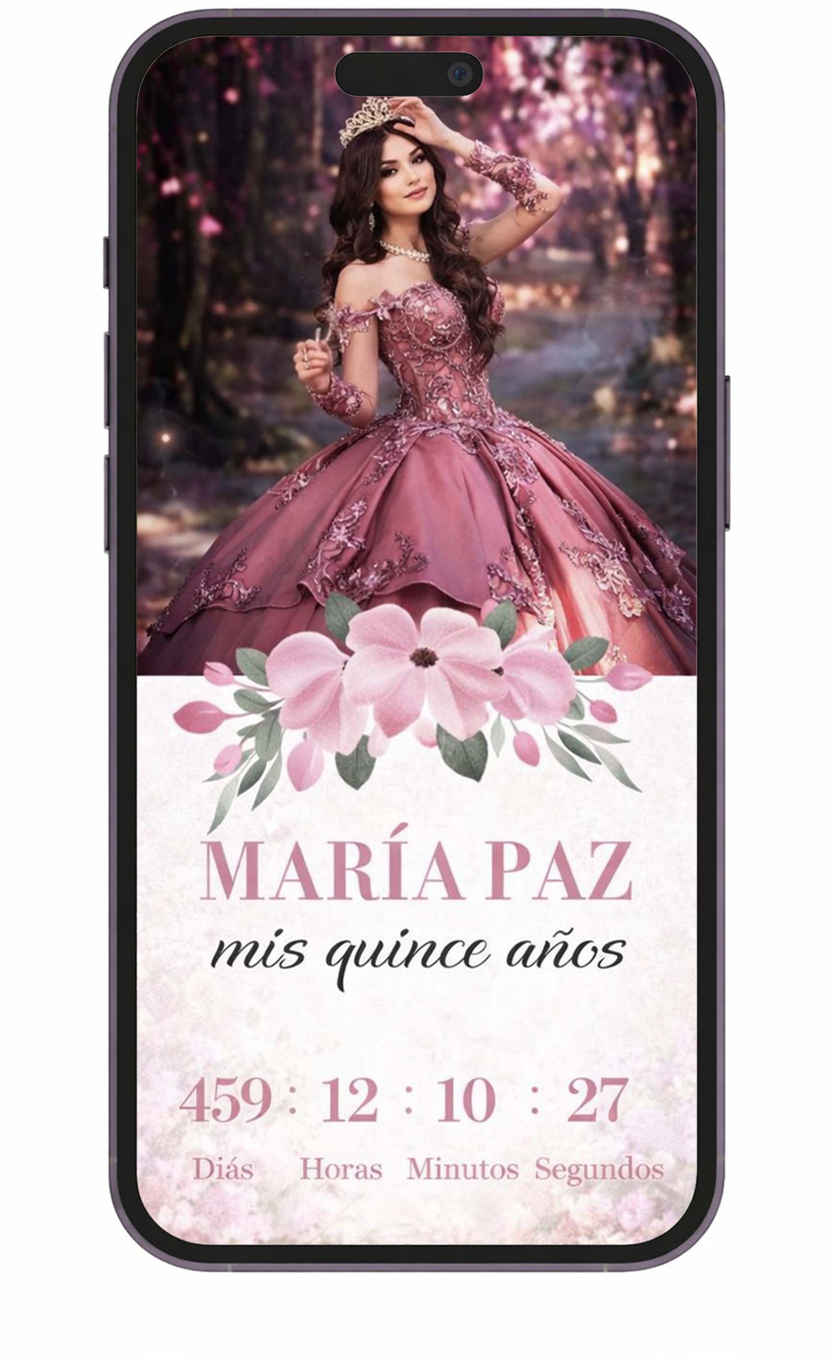 Invitación digital Flowers