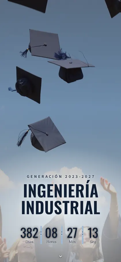 Invitación digital Generación, graduaciones: la portada